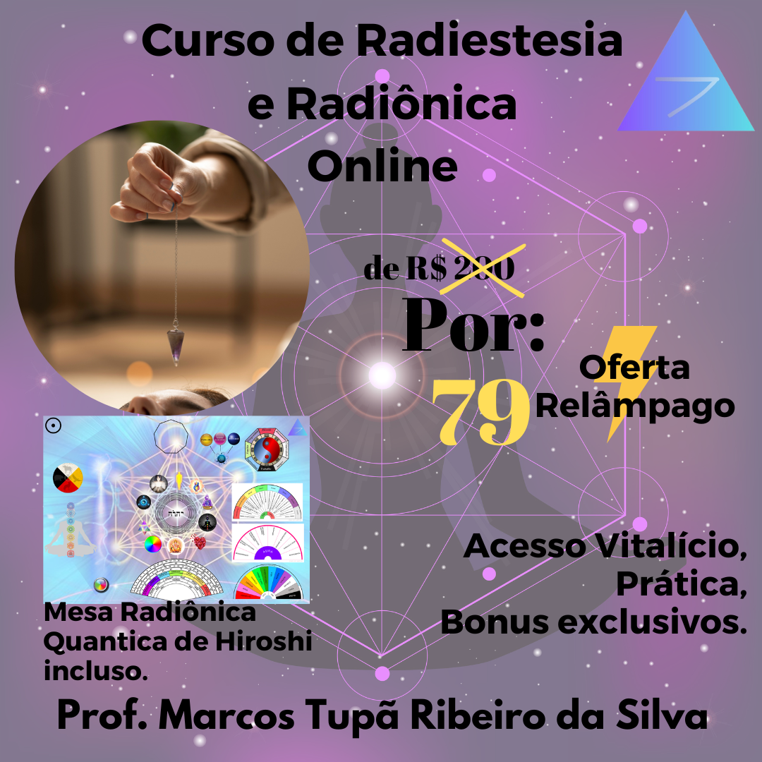 Imagem do curso de Radiestesia